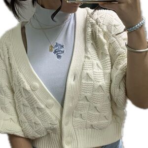 Forever 21 - Ribbed baby blue, Embroidered Dragon Halter Crop top